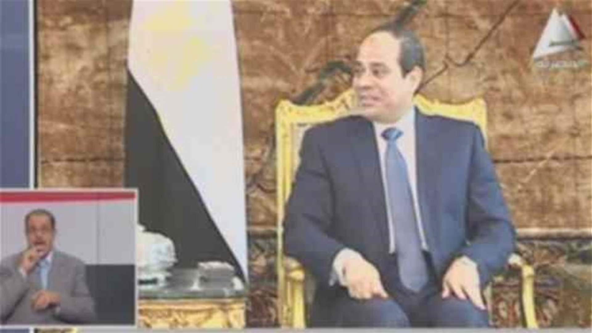 السيسي والعبادي: لضرورة تكاتف الجهود الدولية بمواجهة الارهاب