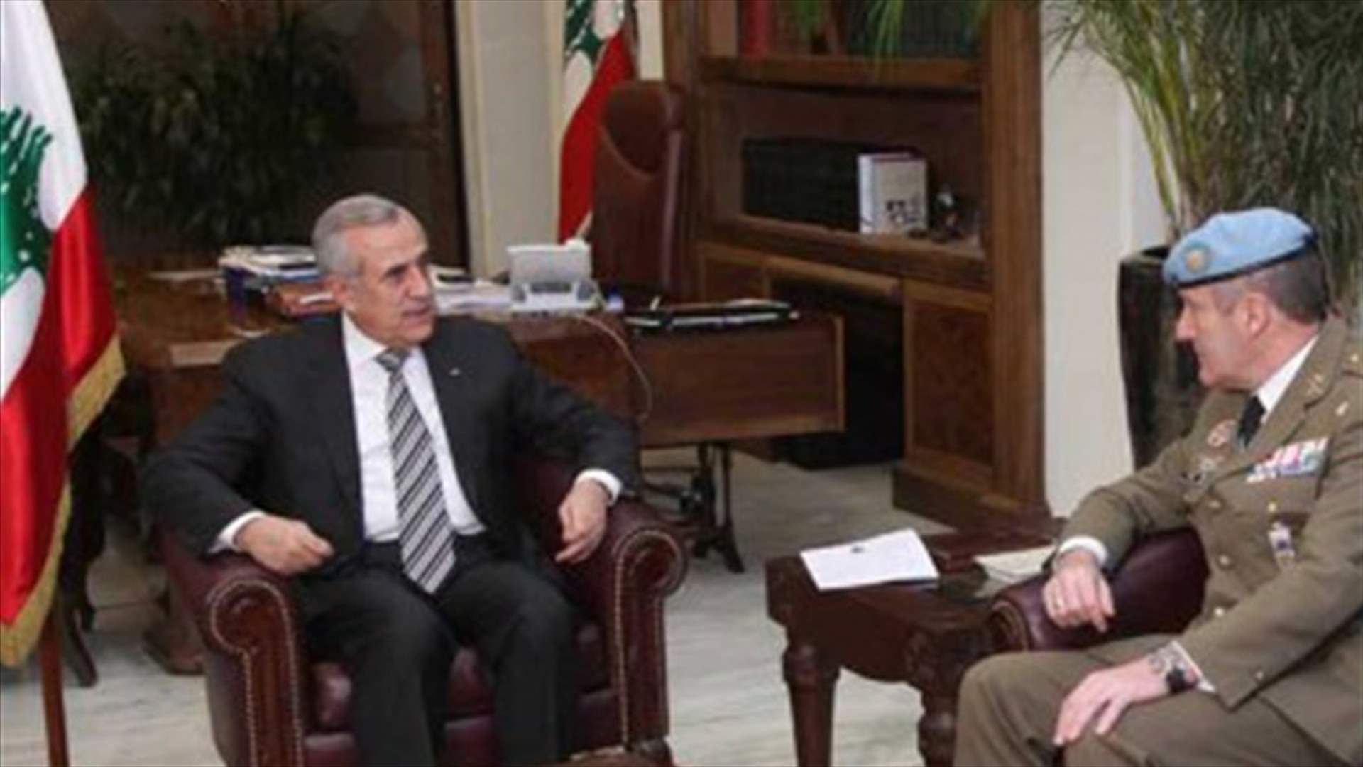 UNIFIL: Serra meets with Lebanese officials