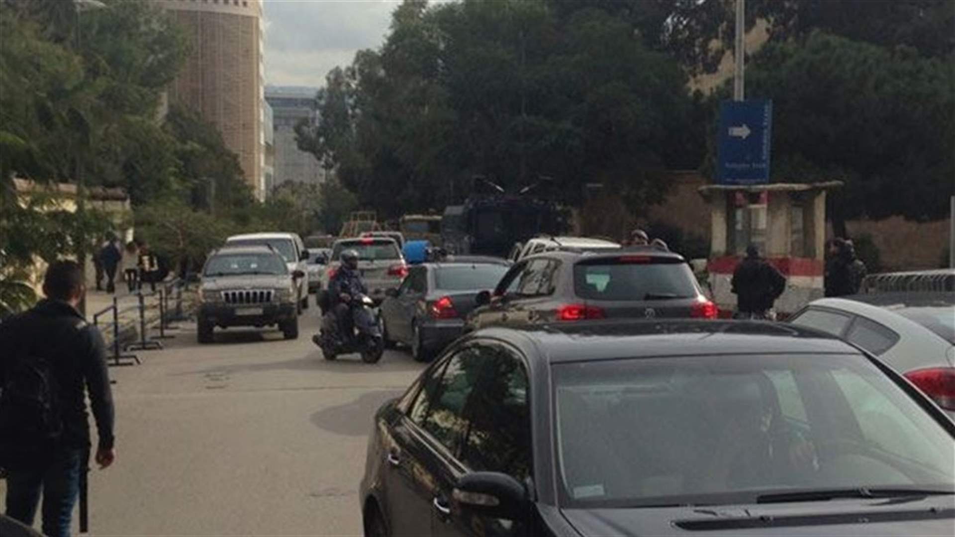 REPORT: Lebanon tightens security measures outside French embassy