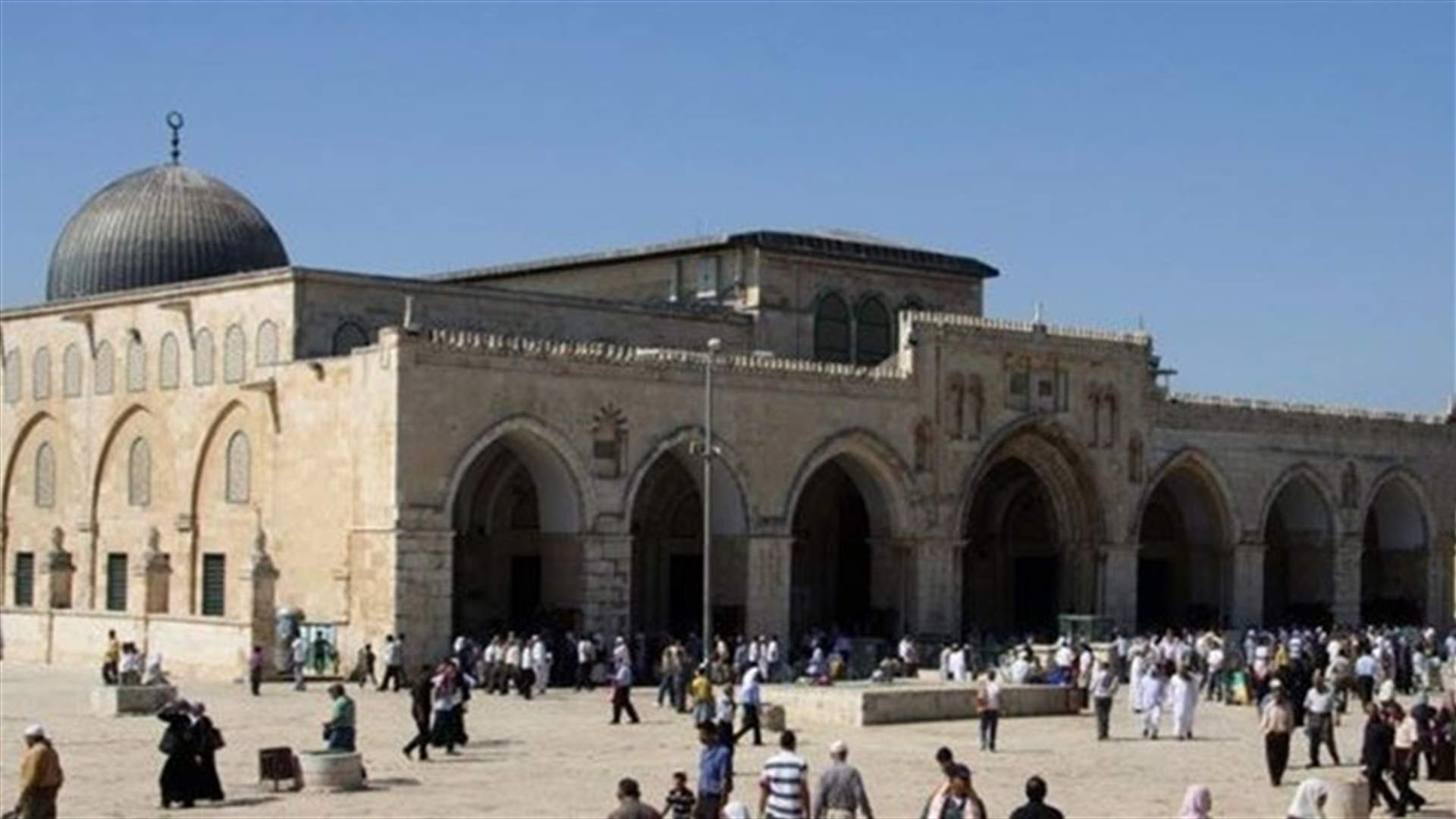 مسيرة في الأقصى نددت برسوم "شارلي إيبدو"