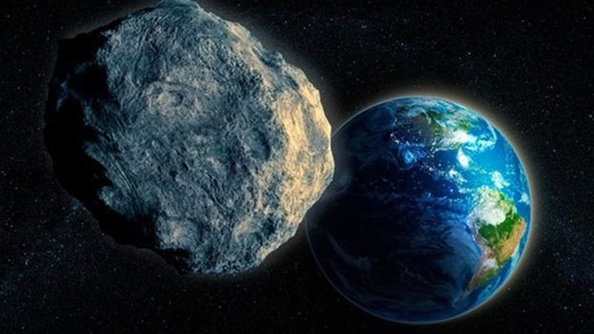 كويكب ضخم على مسافة قريبة من الأرض هذا الشهر