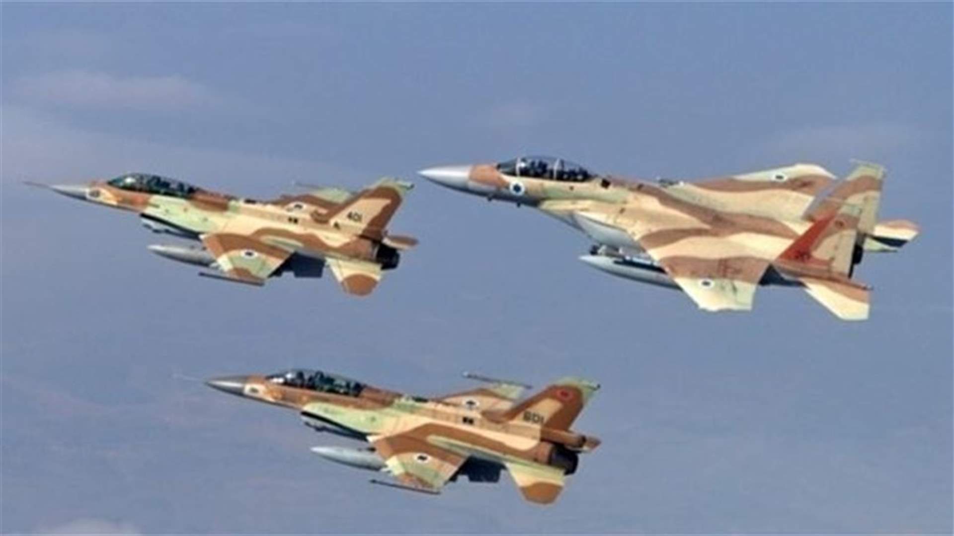 طائرات اسرائيلية تقصف أهدافا للجيش السوري في الجولان