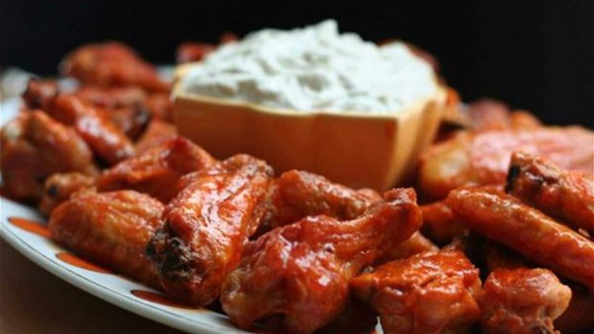 Buffalo Wings & Blue Cheese Dip