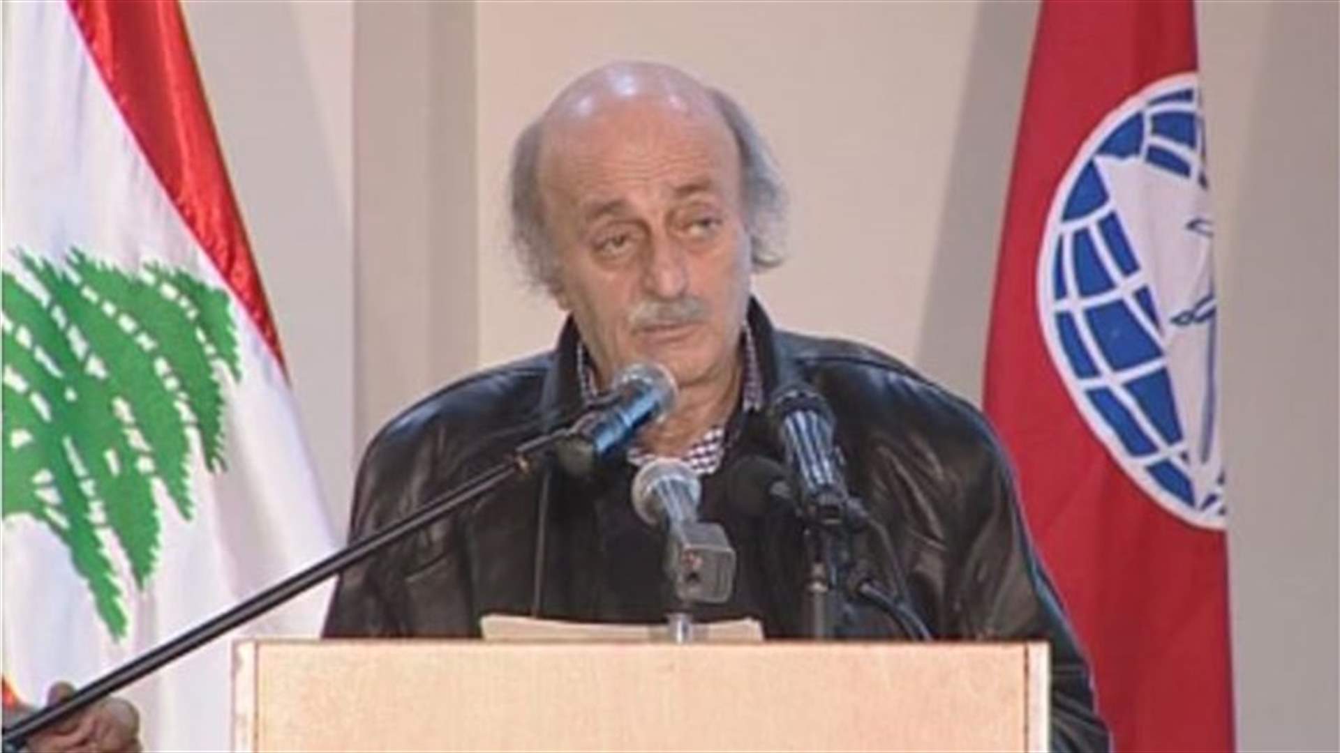 REPORT: MP Jumblatt says the Arab dream is being smashed into pieces