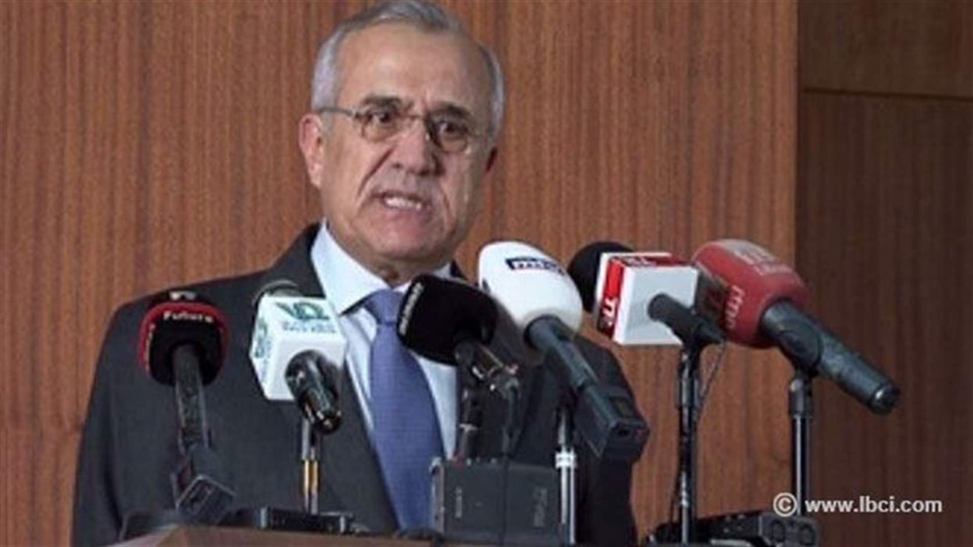 سليمان: من قاطع انتخابات الرئيس لا يجب أن يمدد لنفسه 