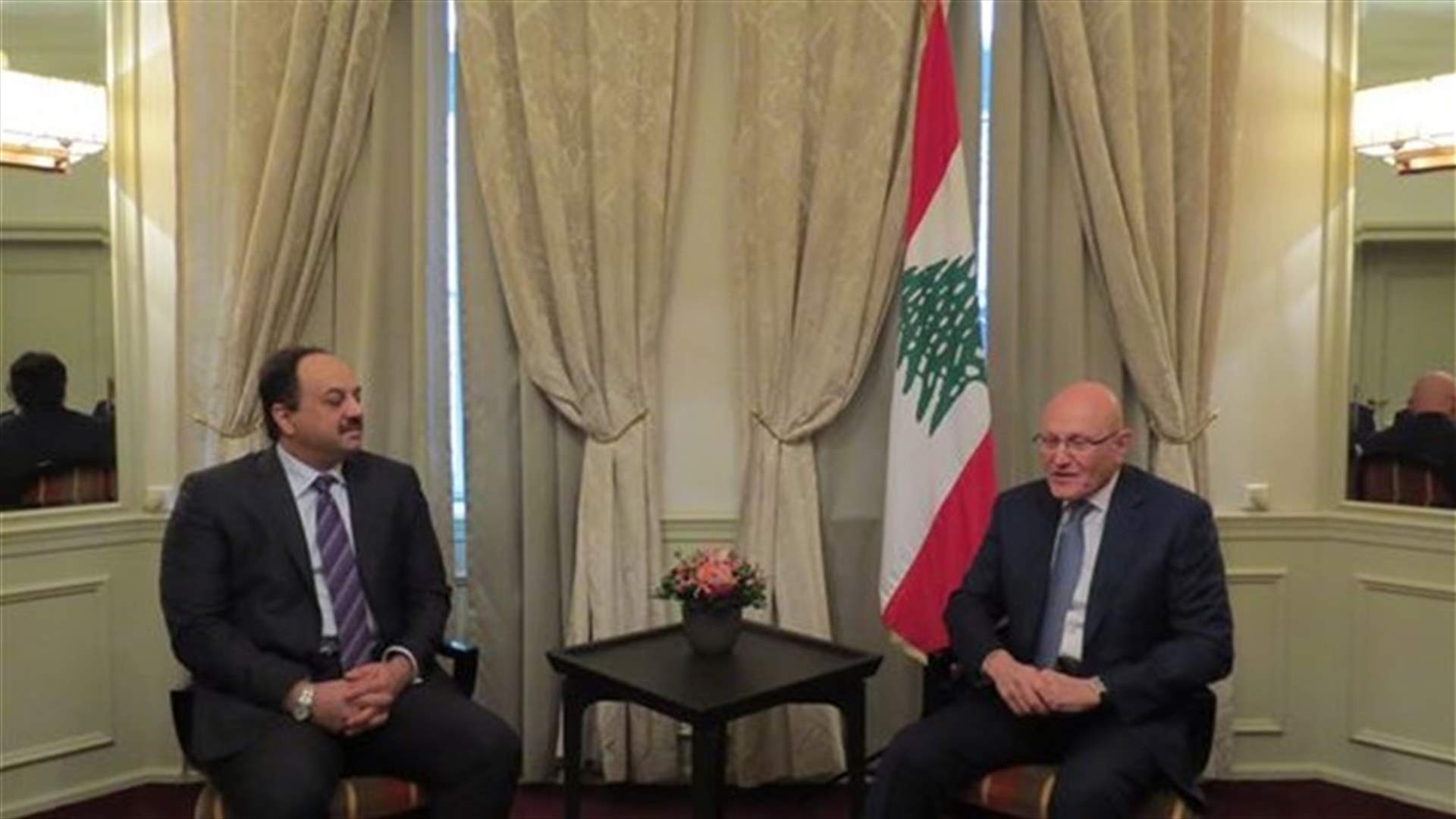 PM Salam meets with Qatari FM in Munich