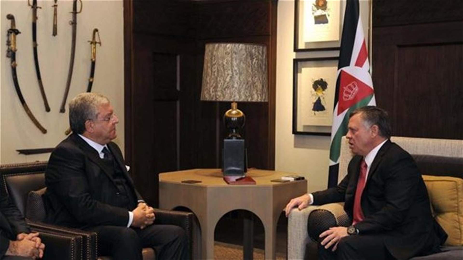  المشنوق: العاهل الاردني ابدى استعداده للمساعدة بملف الرئاسة