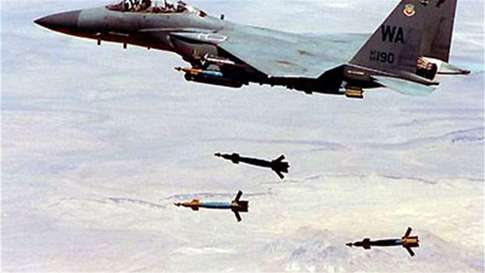 US-led forces launch 12 air strikes in Iraq, three in Syria -US