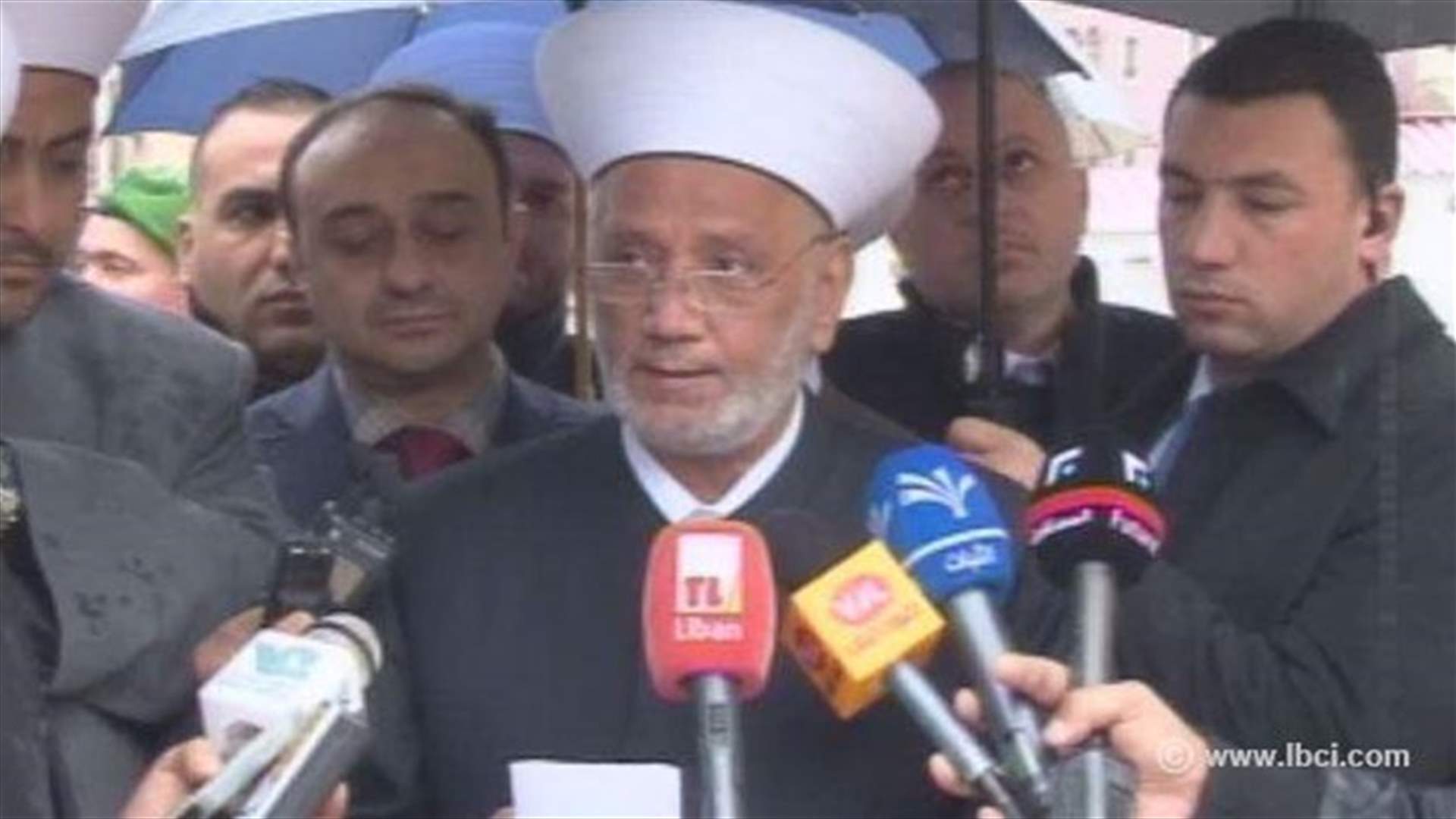 Lebanon’s Grand Mufti commemorates 10th anniversary of Hariri's assassination
