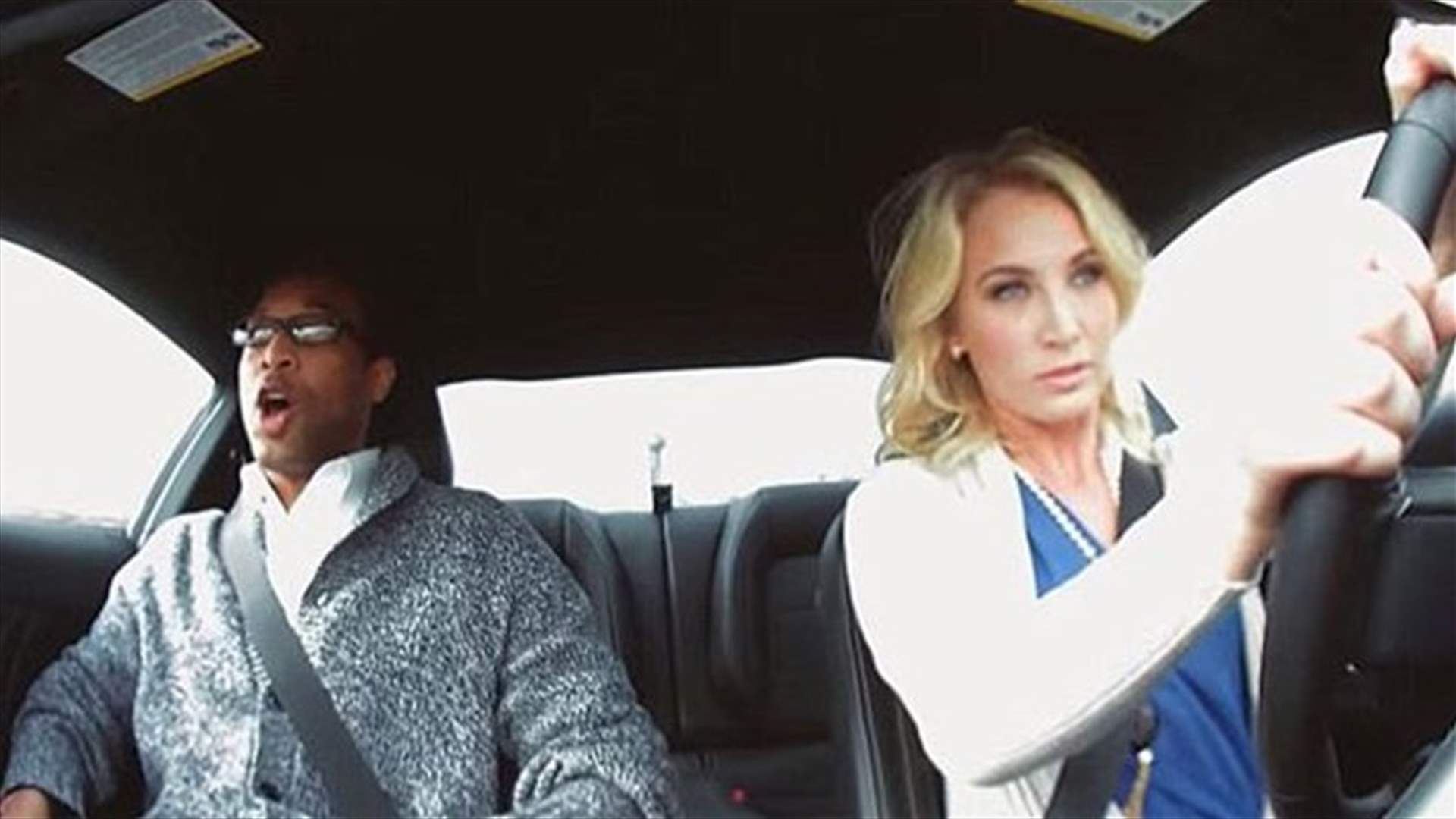 [VIDEO] Blonde Female Driver Offers Men Lift, Leaves Them Speechless!