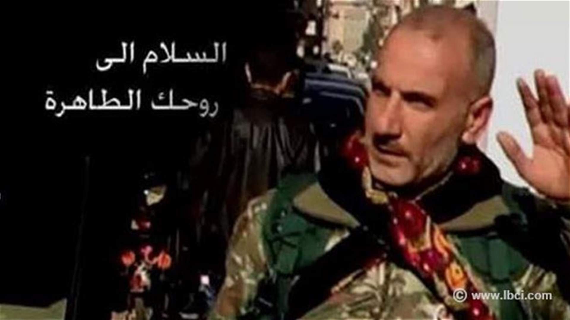  قداس في زحلة لراحة نفس العسكري تامر بحدي درويش