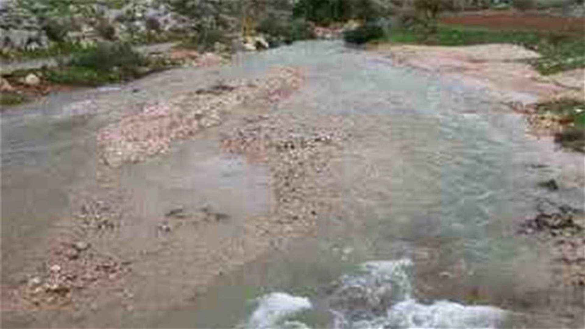 Al-Zahrani River floods due to heavy rains