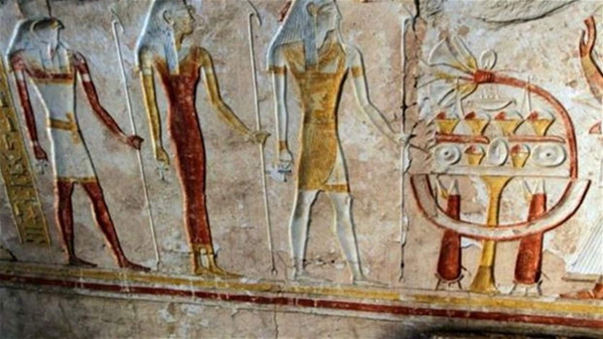 اكتشاف تمثالين لإلهة الحرب والانتقام