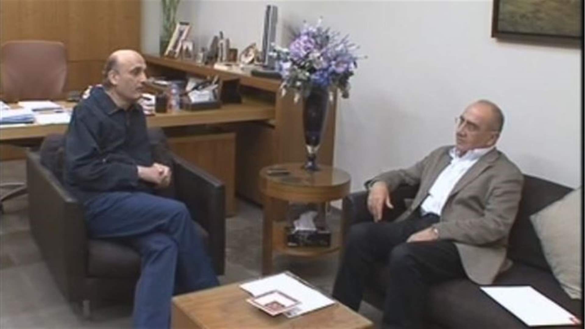الانتخابات الرئاسية محور زيارة سعيد وحرب الى معراب 