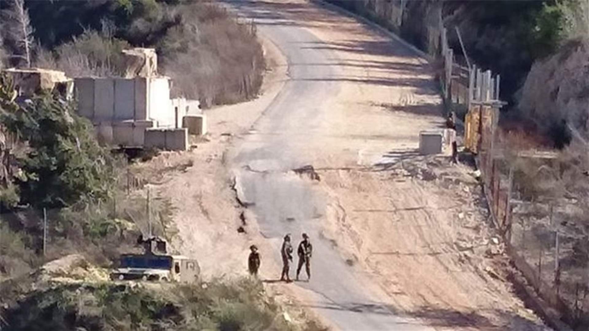 أشغال إسرائيلية قبالة عديسة