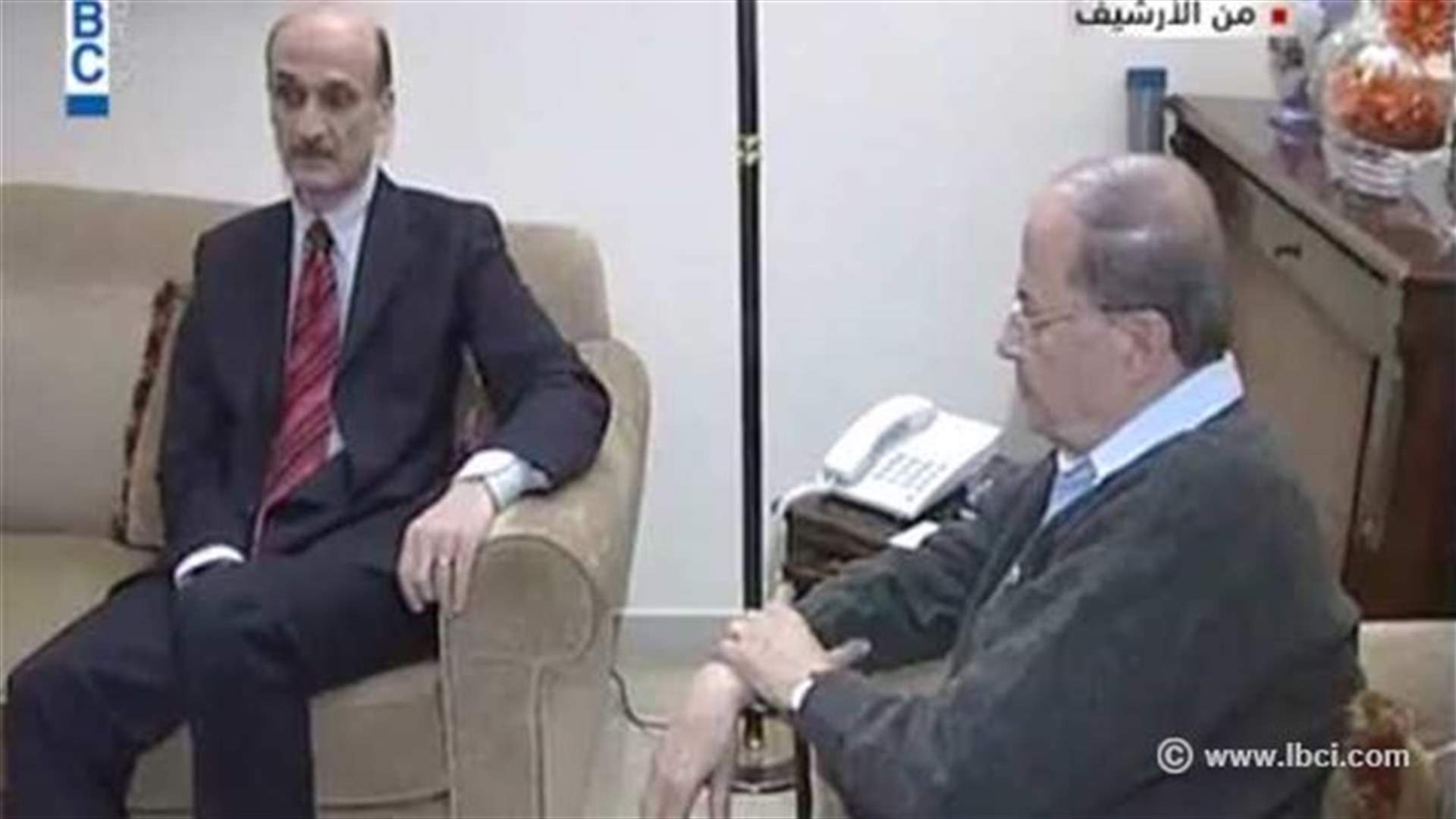 REPORT: Aoun, Geagea resolved to continue dialogue 