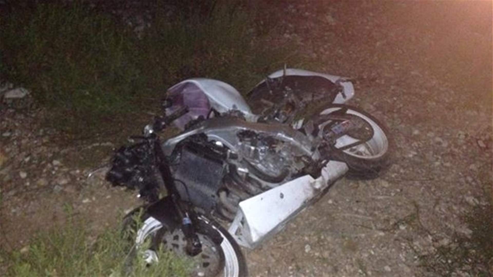 شابان ضحية حادث دراجة نارية في رميش