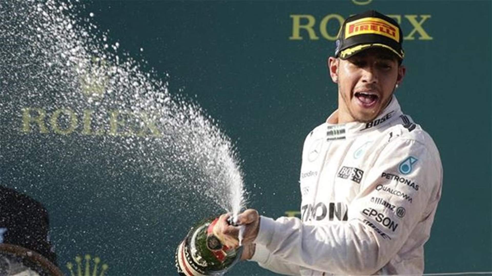 Hamilton leads 1-2 finish for Mercedes at Australian GP