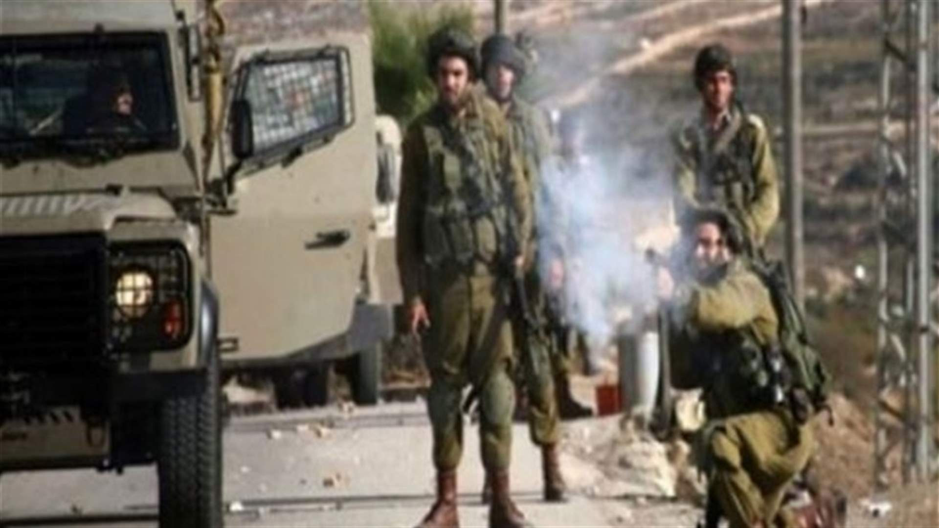 اصابة فلسطيني برصاص اسرائيلي بالضفة الغربية