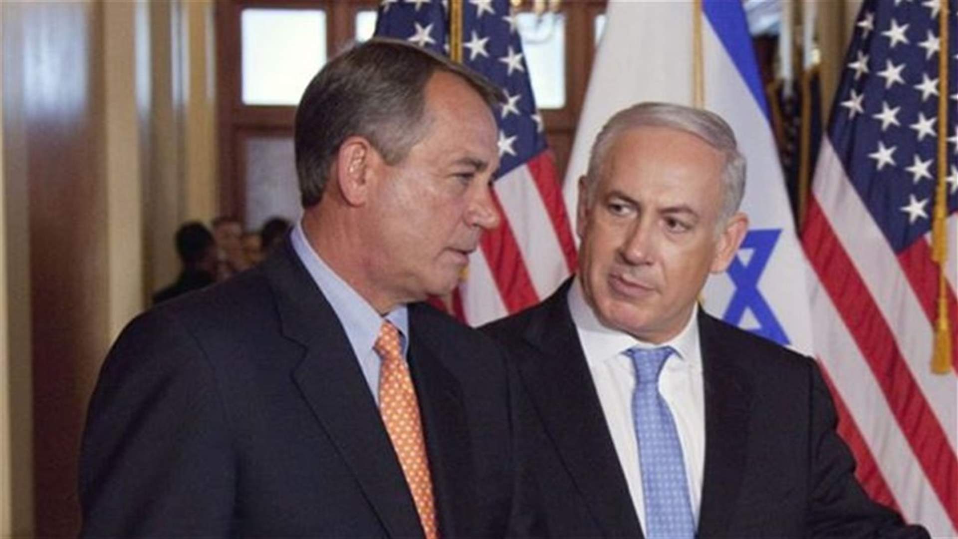 US House Speaker Boehner to visit Israel