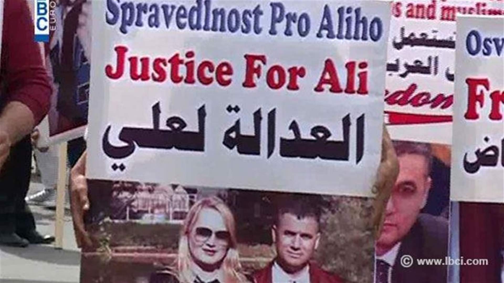 REPORT: Protesters stage sit-in to denounce ongoing arrest of Lebanese national by Czech authorities