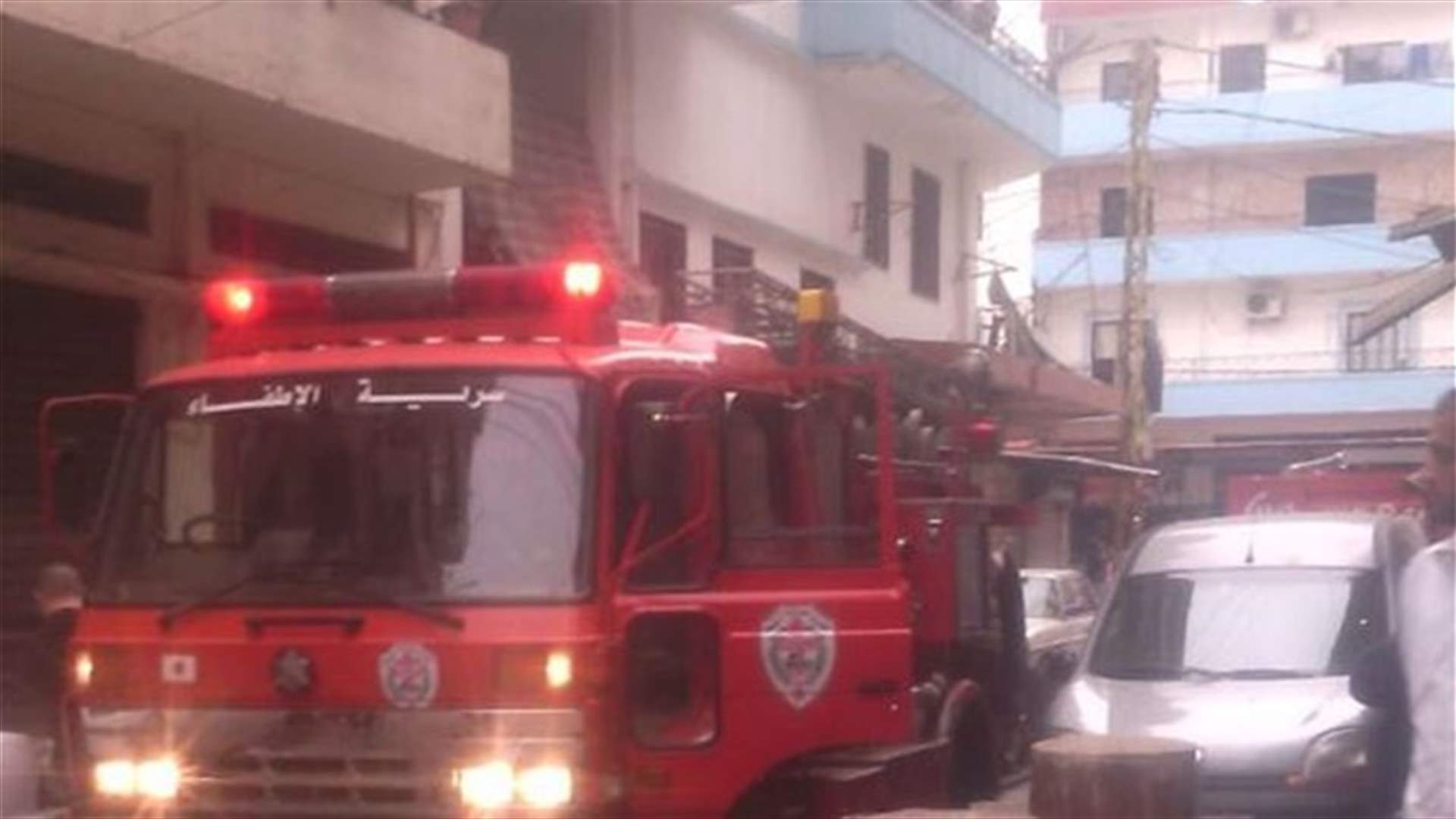 حريق بشقة في باب التبانة 