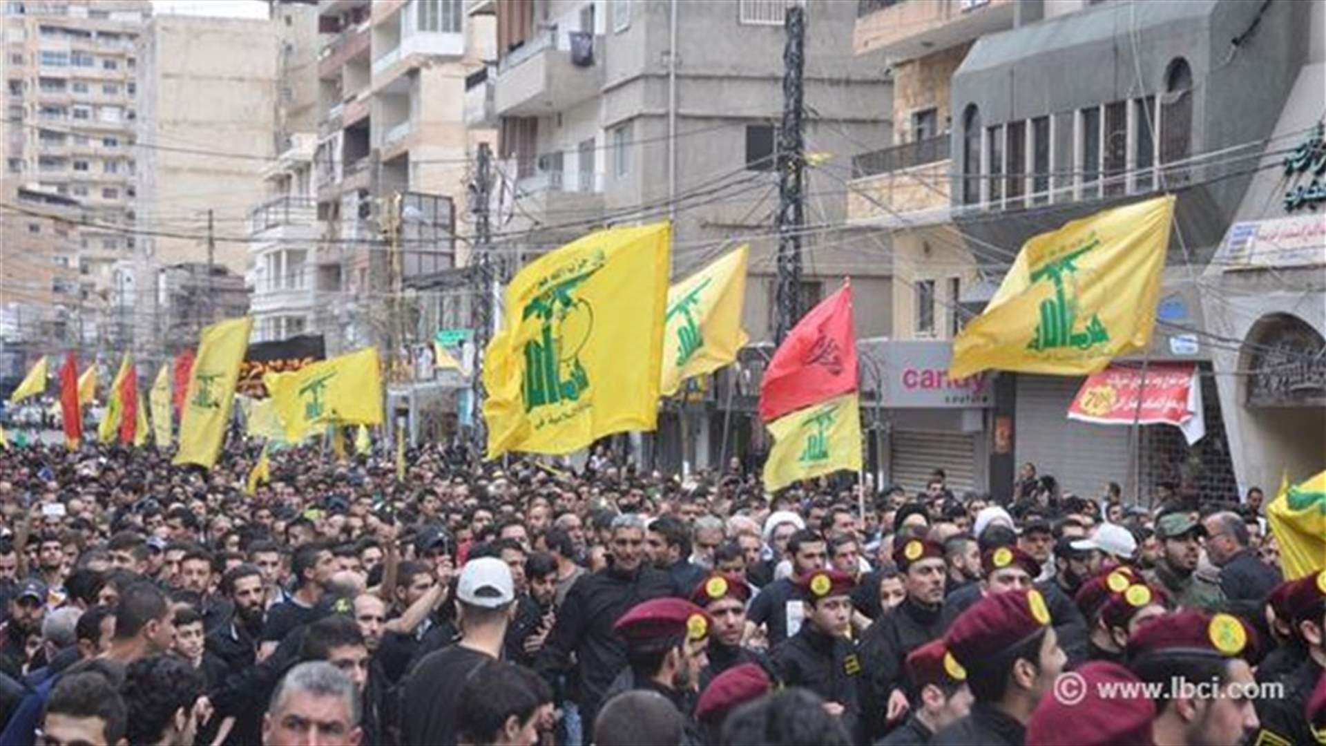 حزب الله يشيع هاشم امين وخطار عبد الله