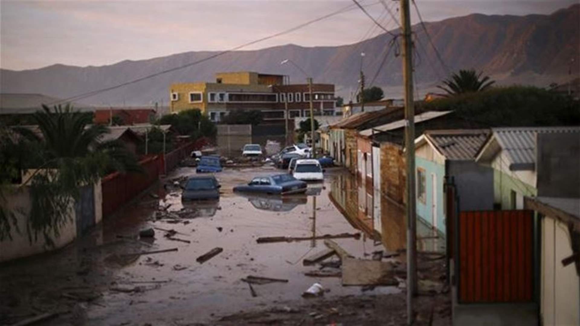 10 قتلى و19 مفقوداً في فيضانات في تشيلي
