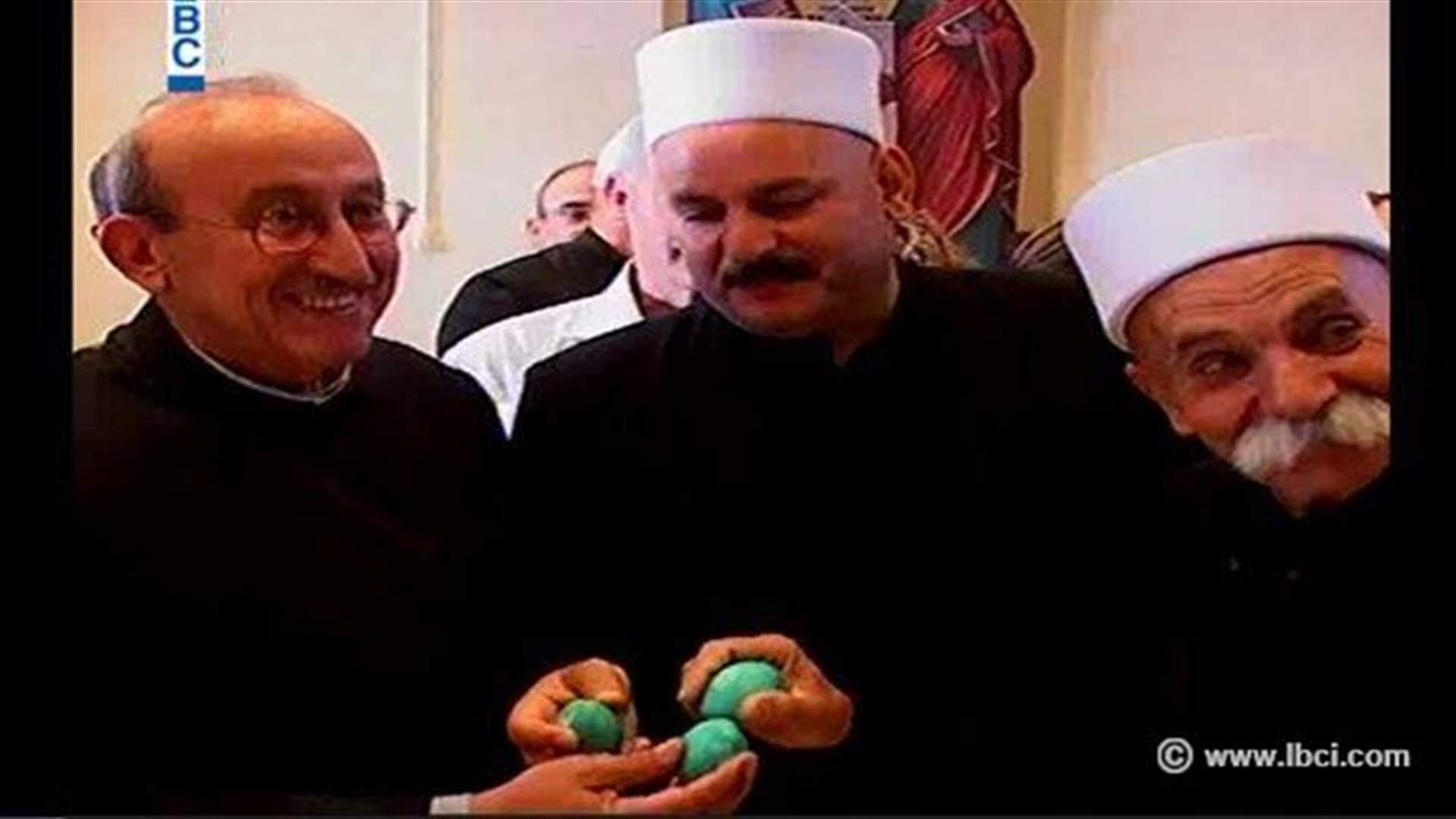 موارنة ودروز بلدة بطمة احتفلوا معاً بعيد الفصح 