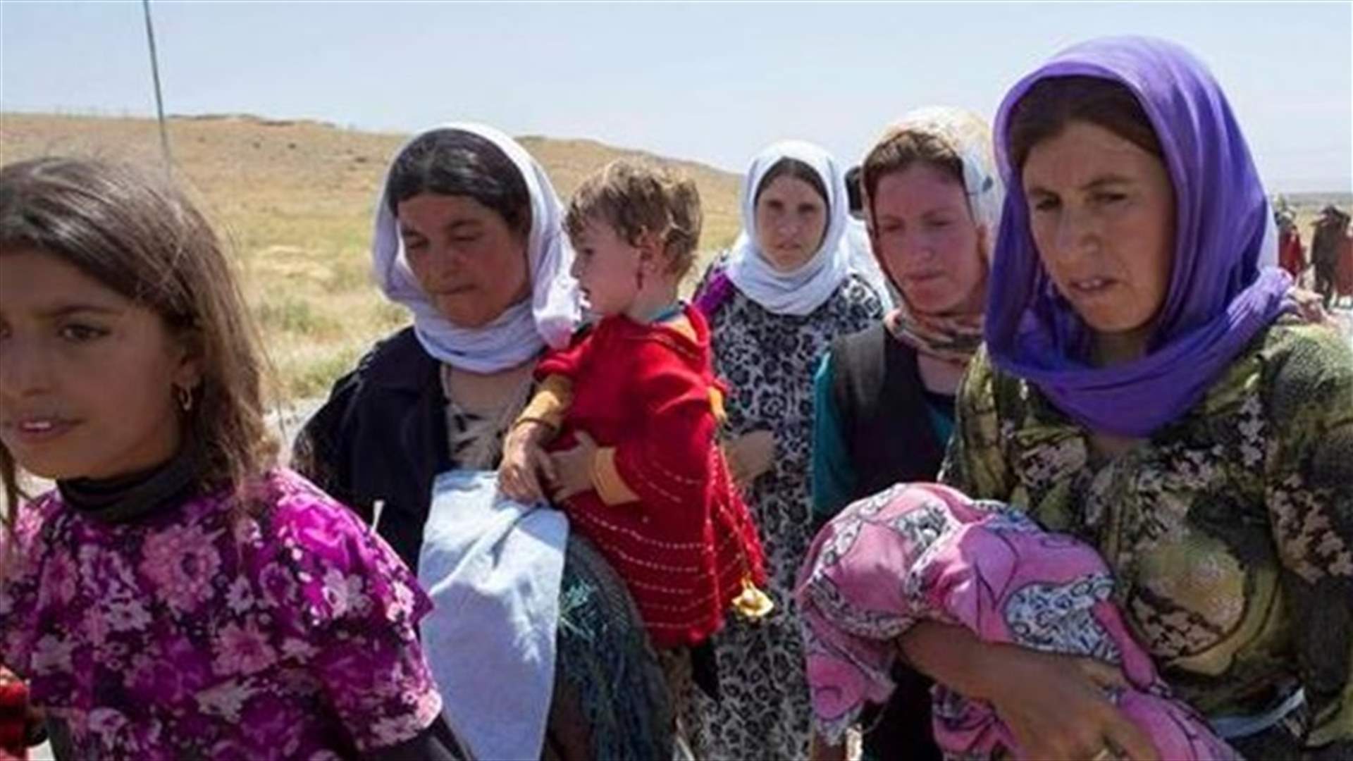 Islamic State group releases over 200 captive Iraqi Yazidis