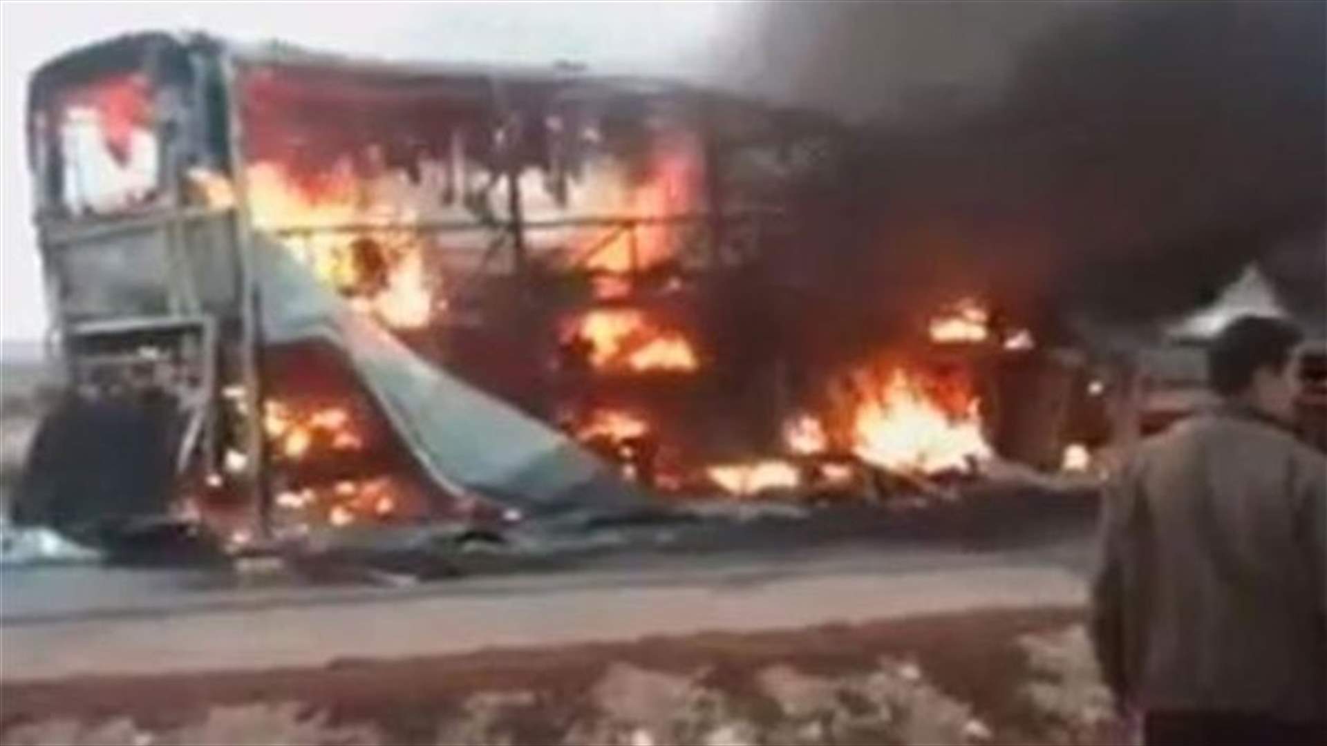Head-on collision of truck and bus kills 31 in Morocco