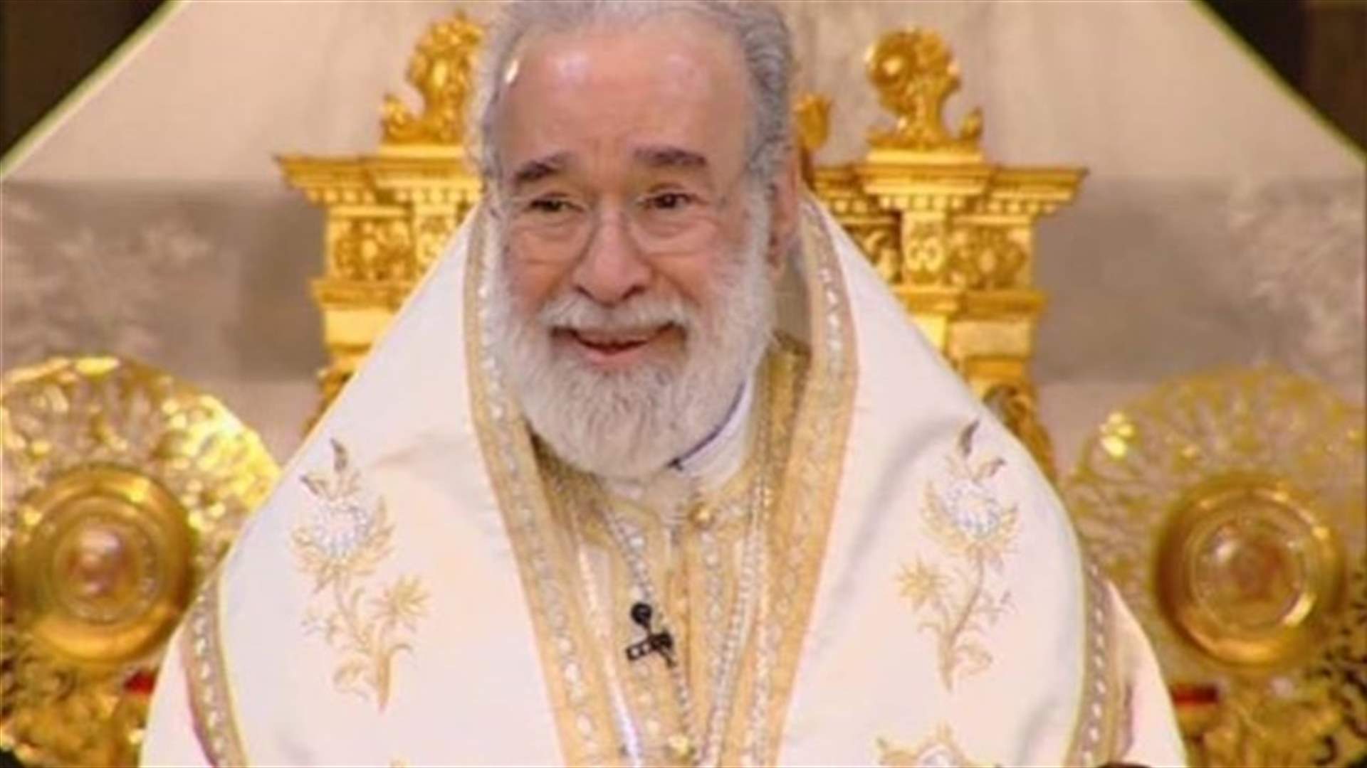 Bishop Aoude: The nation is more important than personal interests and allegiance to foreign powers