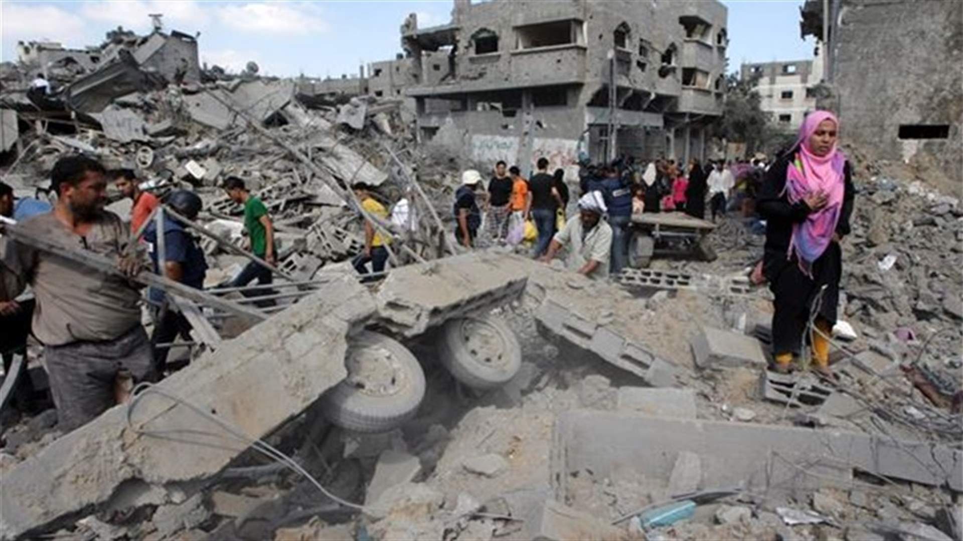 منظمات غير حكومية تدعو الى تسريع اعادة اعمار غزة