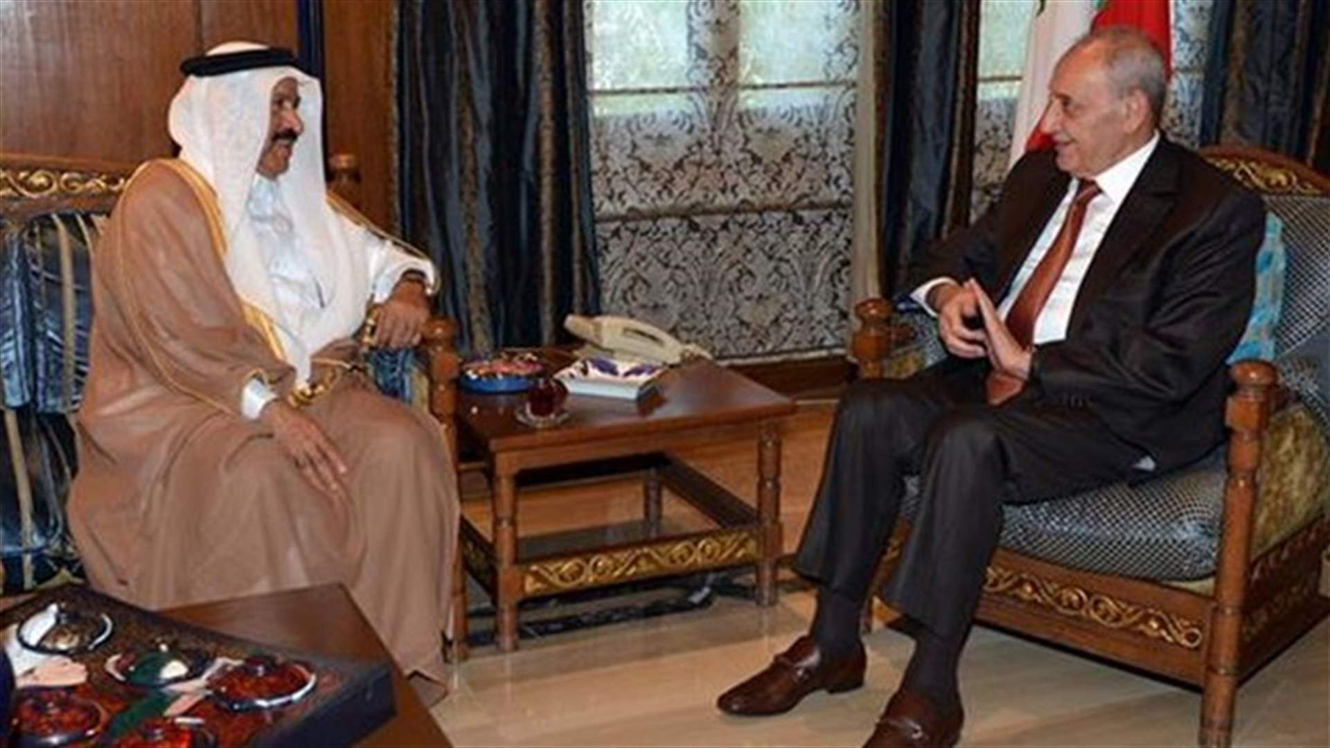 عسيري جال على كل من بري وسلام