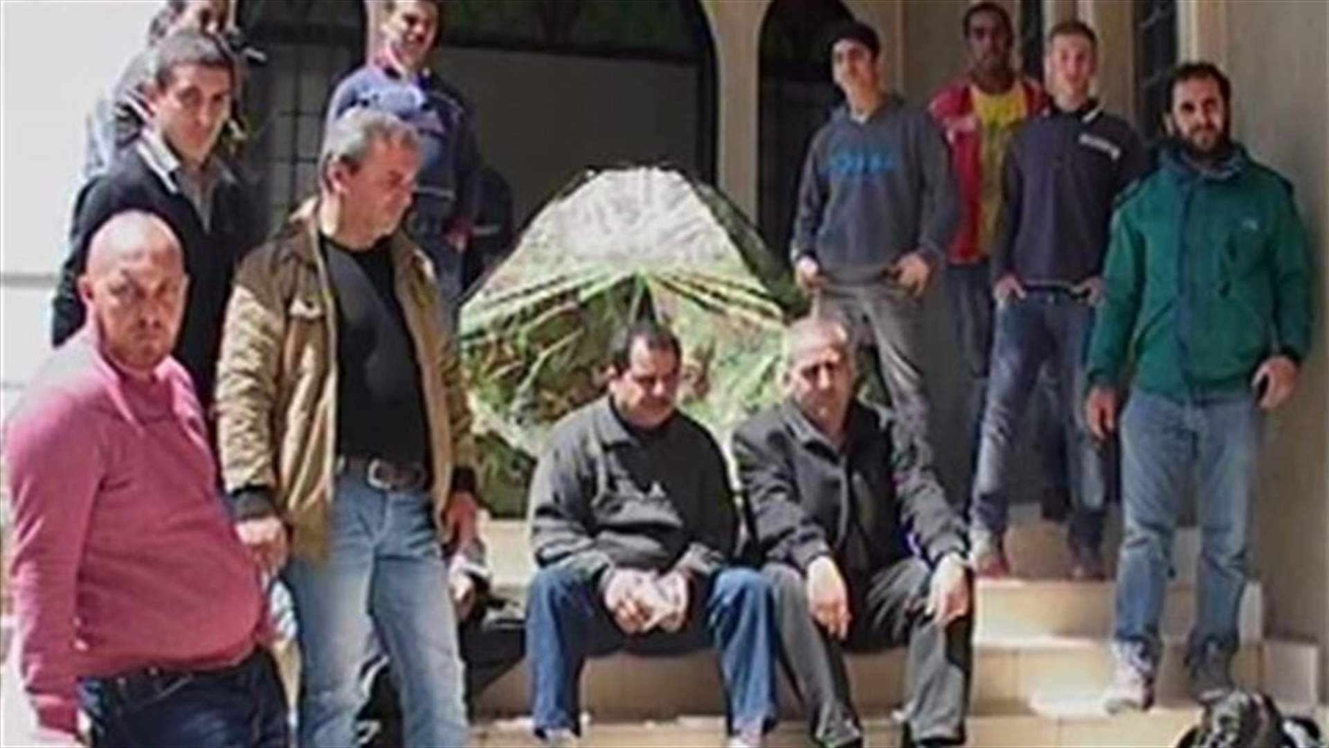 اشكال بين مياومي شركة كهرباء لبنان والقوى الامنية