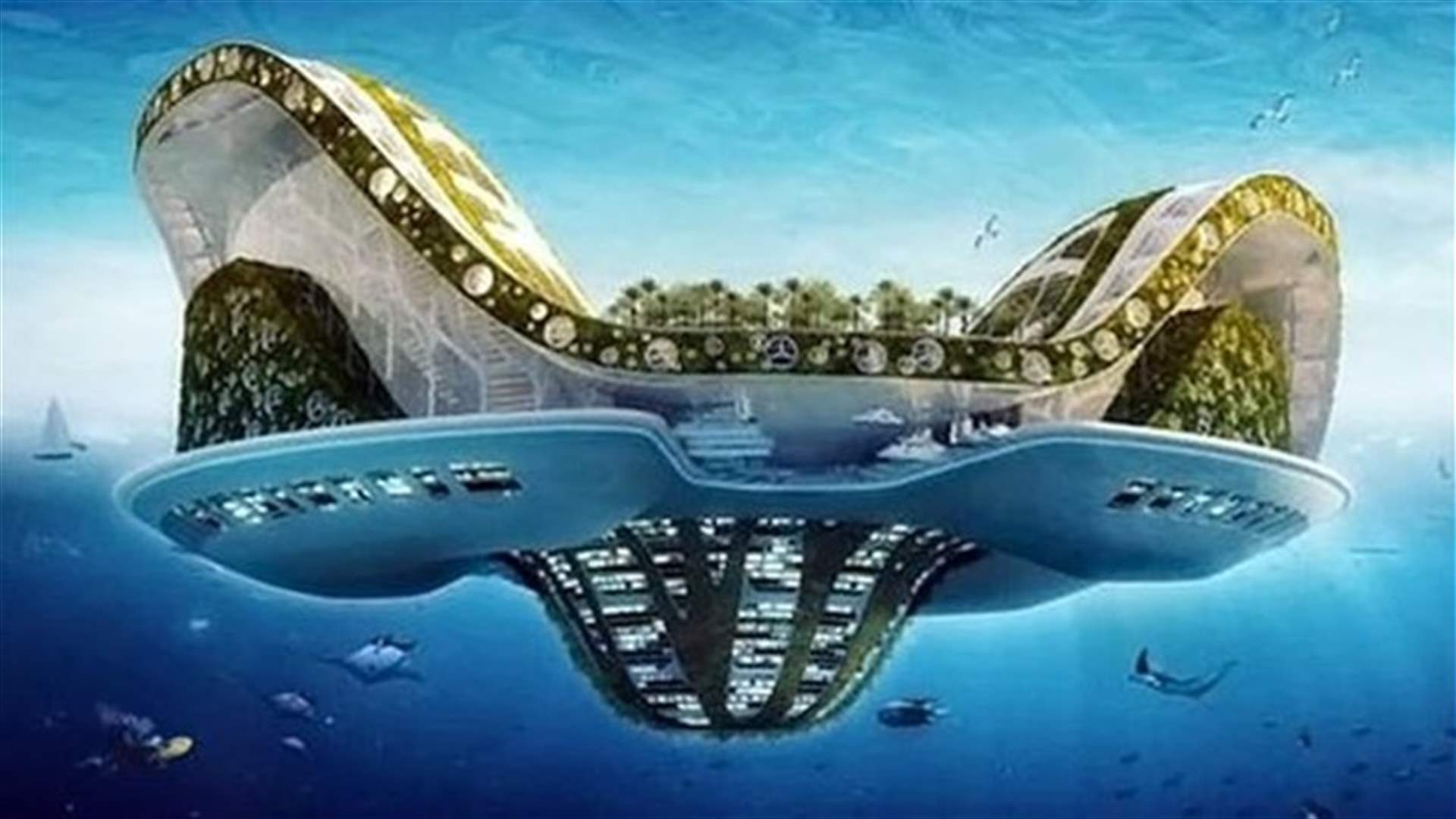 أول مدينة عائمة عام 2020