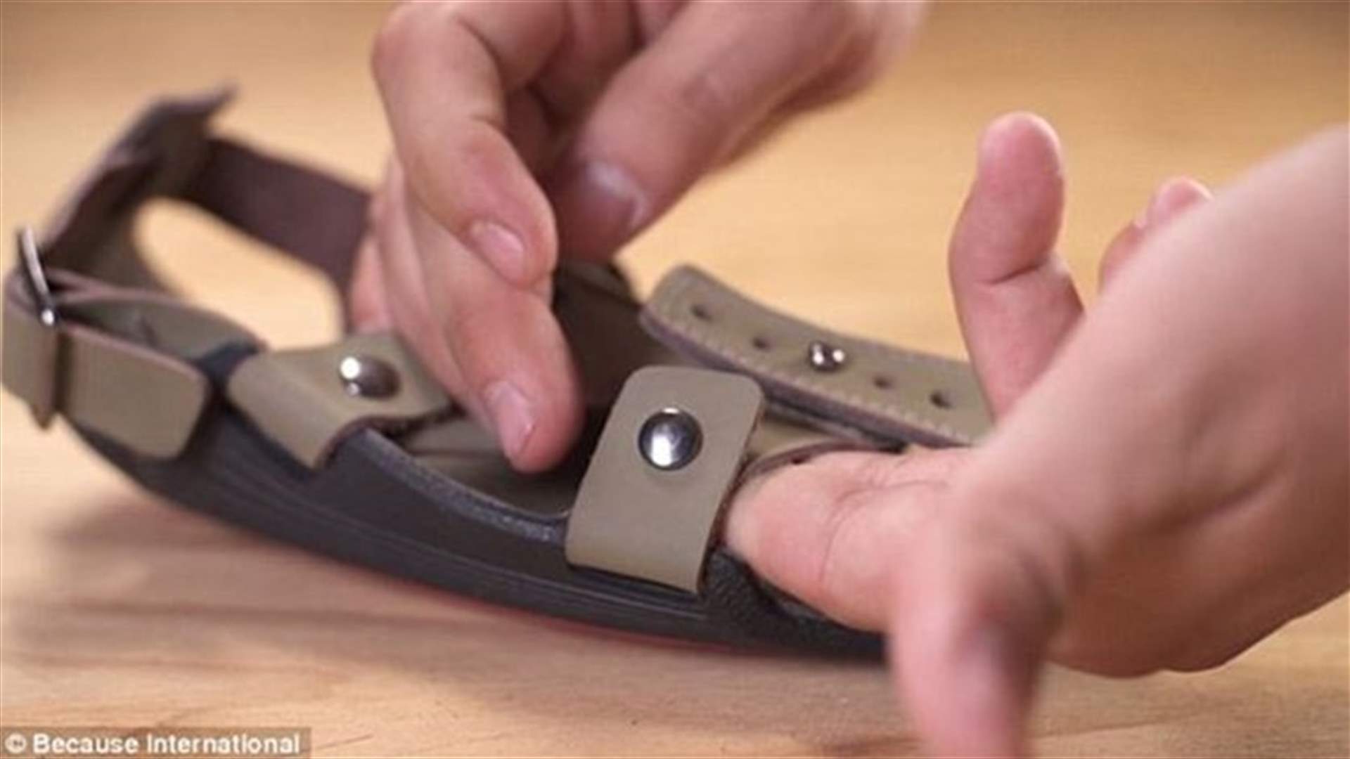 بالفيديو: الحذاء الذي يكبر