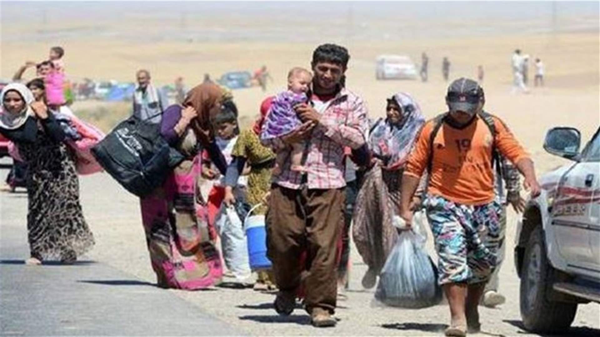 الأمم المتحدة: فرار أكثر من 90 ألف شخص من العنف بالأنبار بالعراق   
