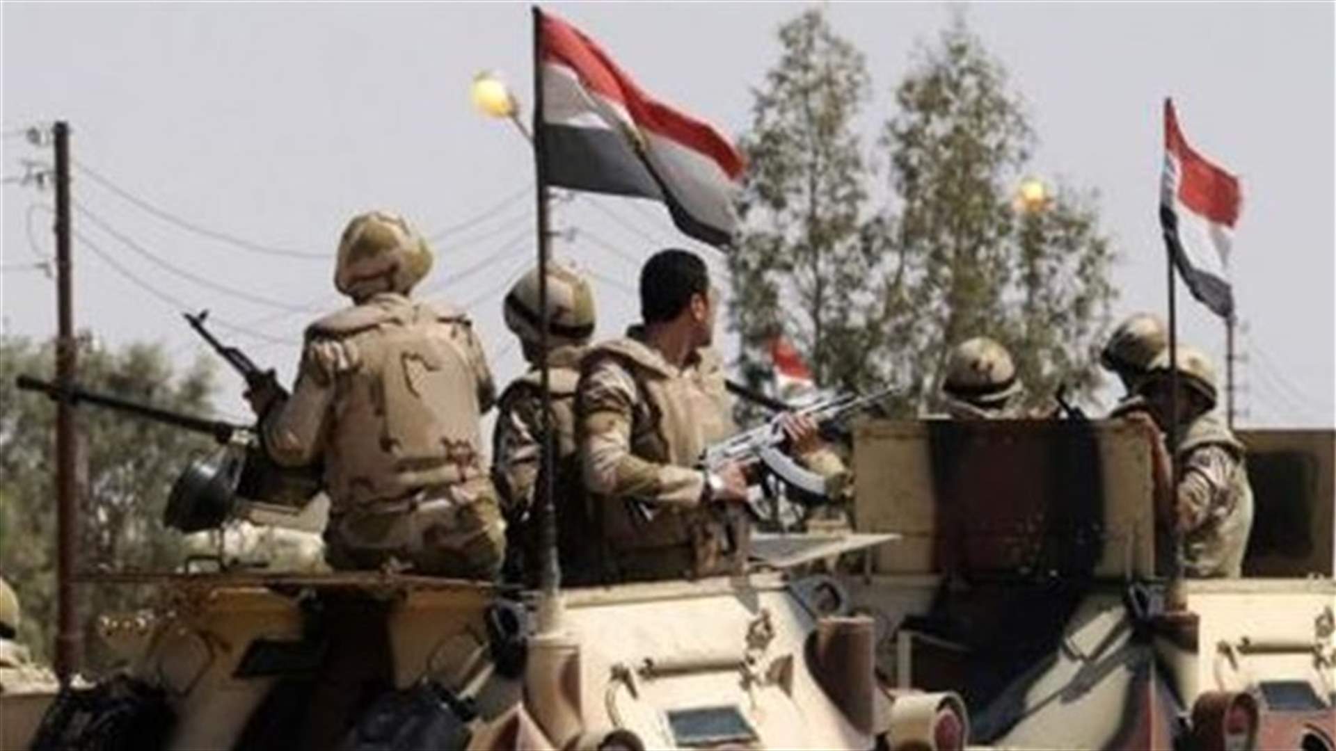 Three Egyptian soldiers killed in blast claimed by Islamic State affiliate