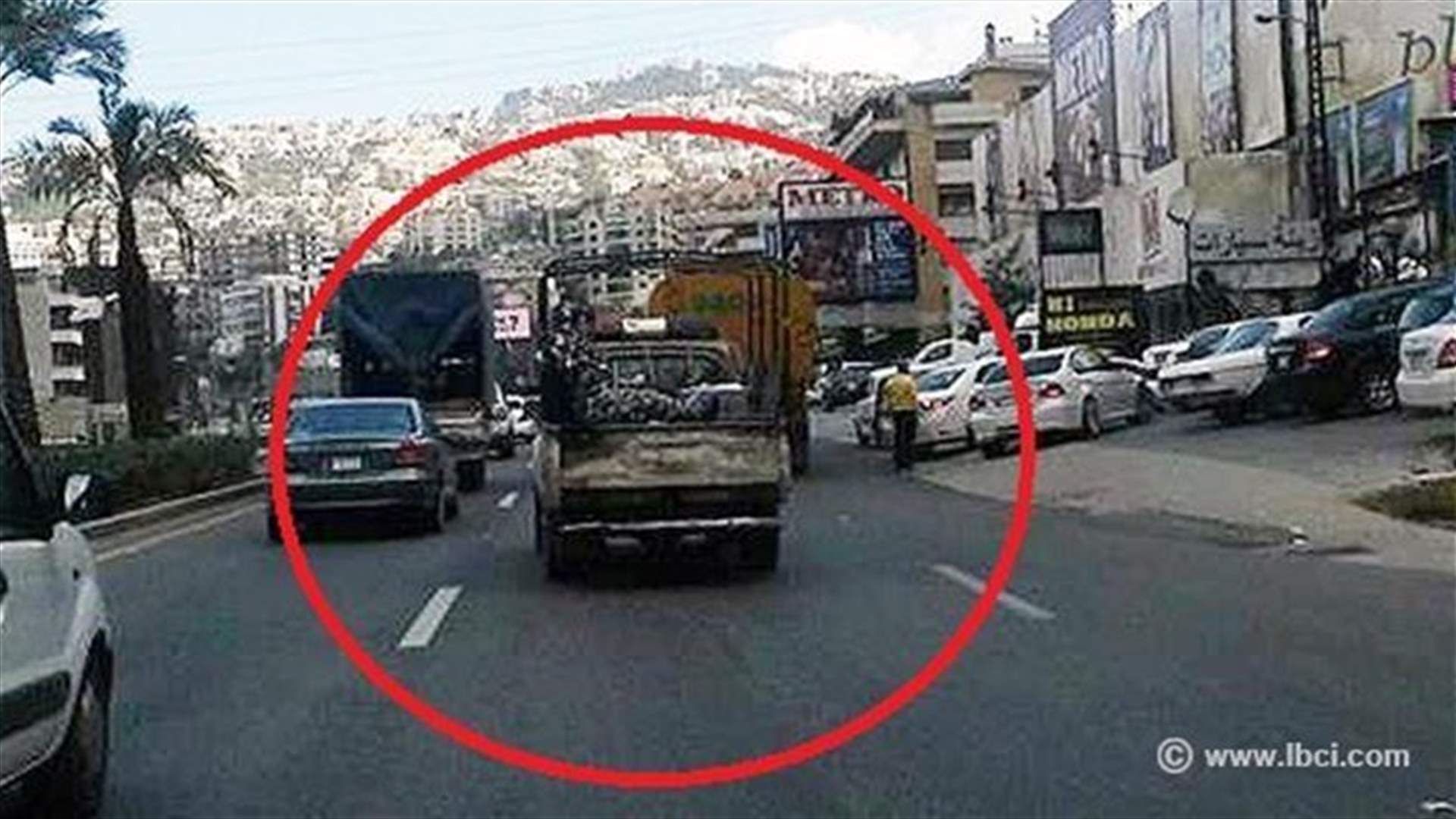 [PHOTOS] ISF Commits Clear Violation Of Road Traffic Safety Law On Day 1 Of Implementation  