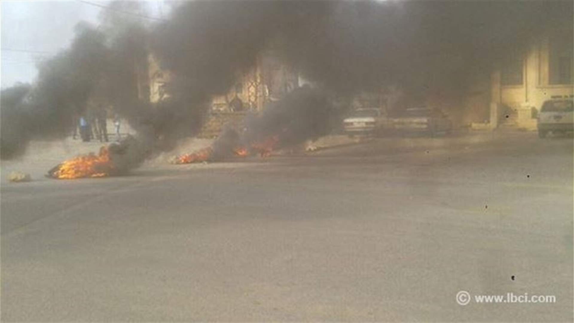اعادة فتح طريق العريضة الدولية في عكار 