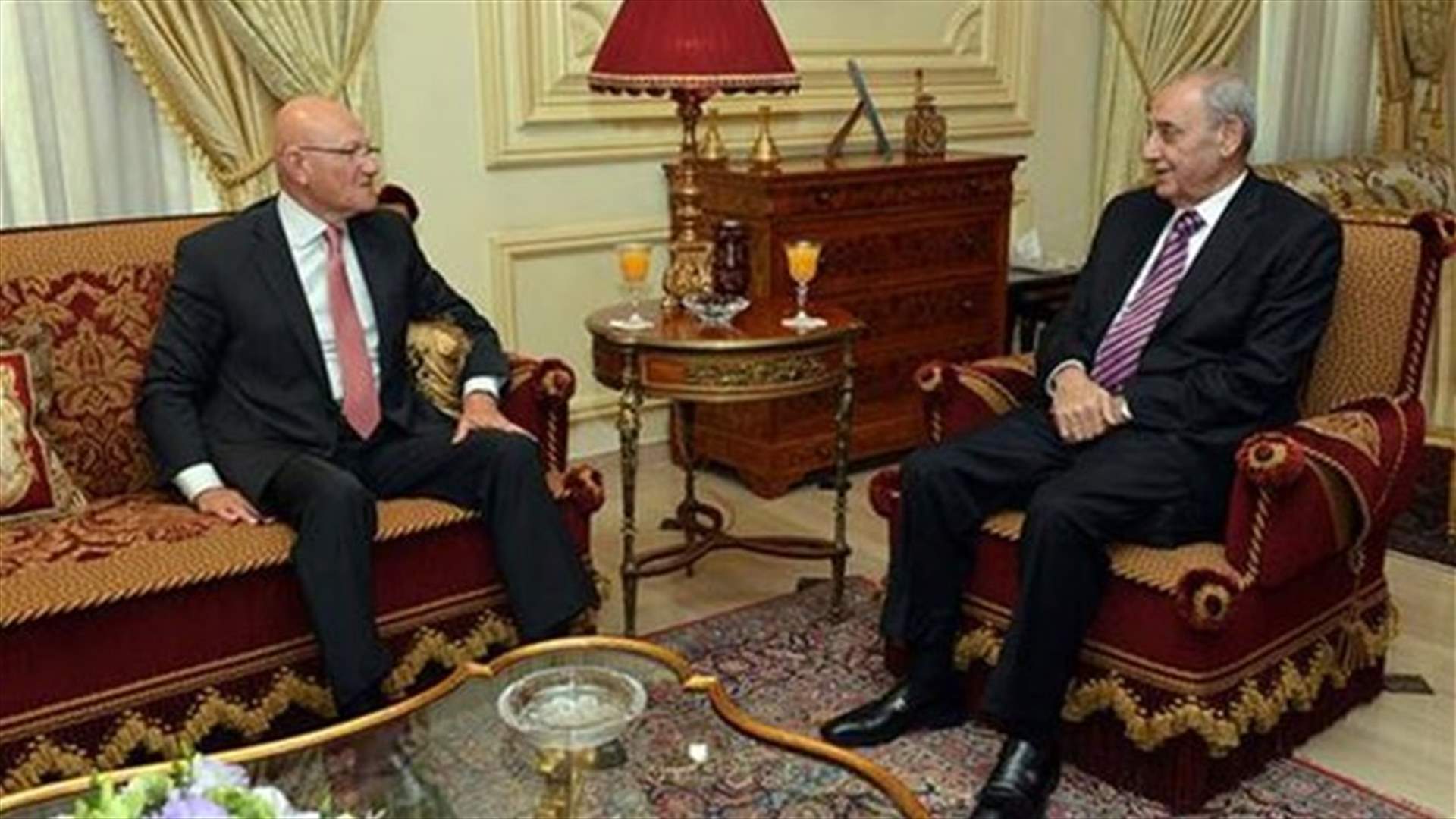 لقاء بين بري وسلام