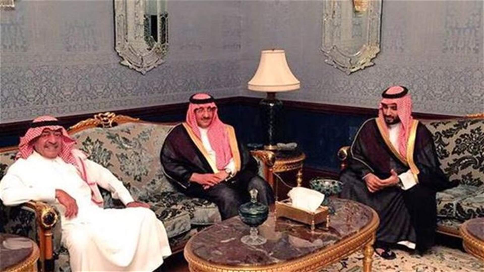الملك سلمان زار الأمير مقرن