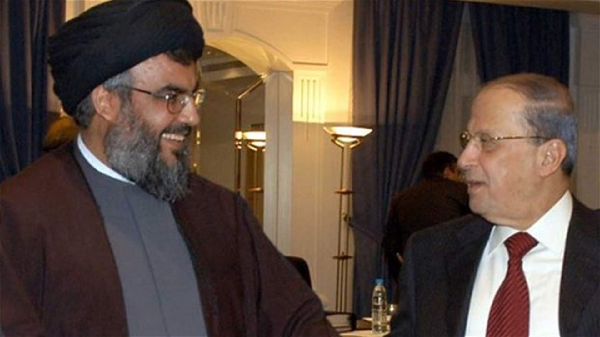 نصرالله لعون: سنكون معك وإلى جانبك
