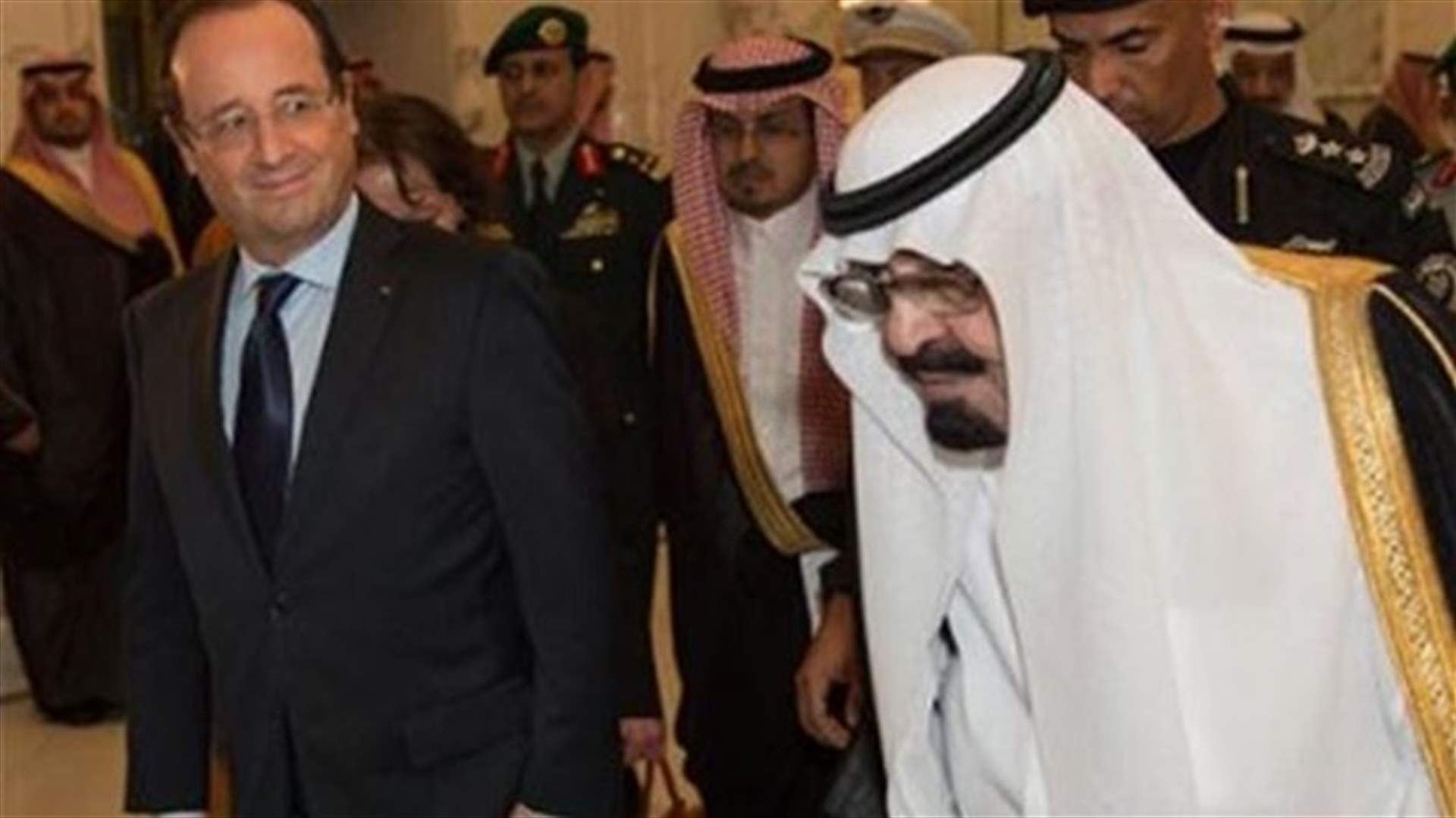فرنسا والسعودية: الاتفاق مع ايران يجب ان يضمن عدم زعزعة استقرار المنطقة