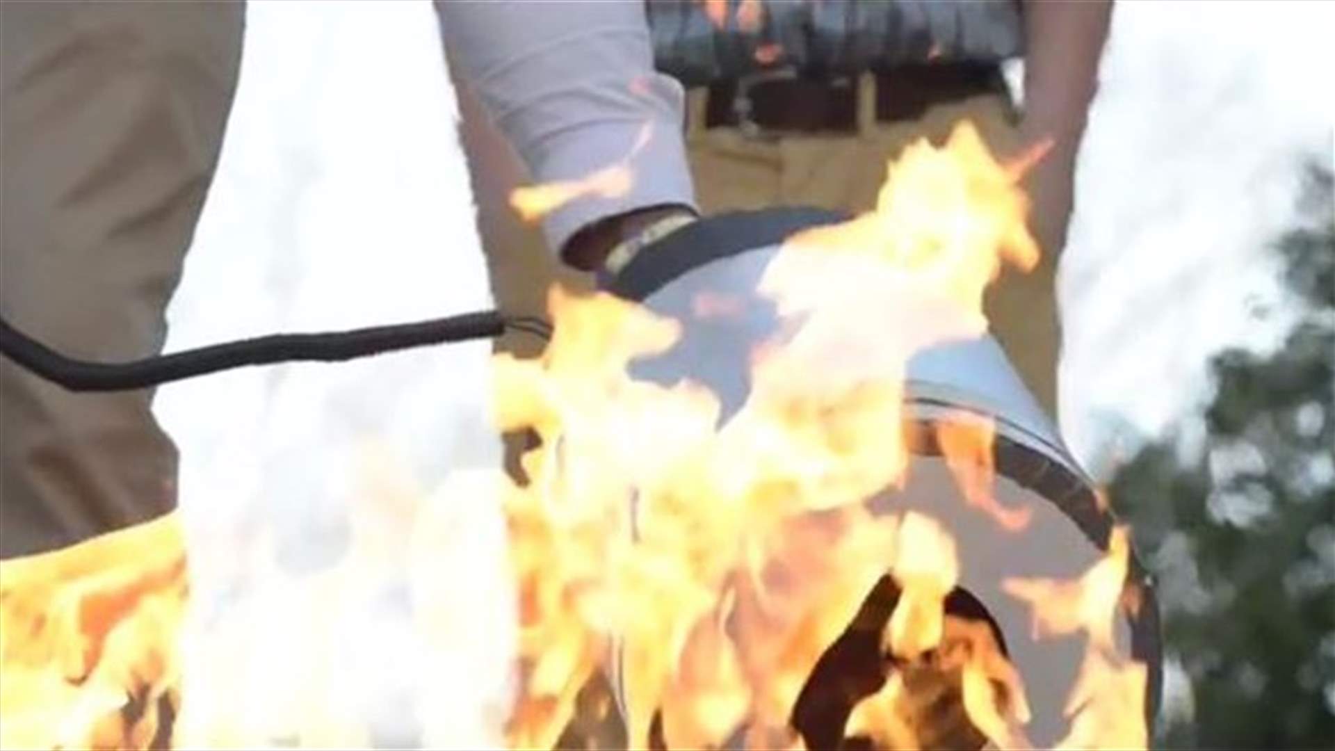 بالفيديو: الصوت.. لإخماد الحرائق