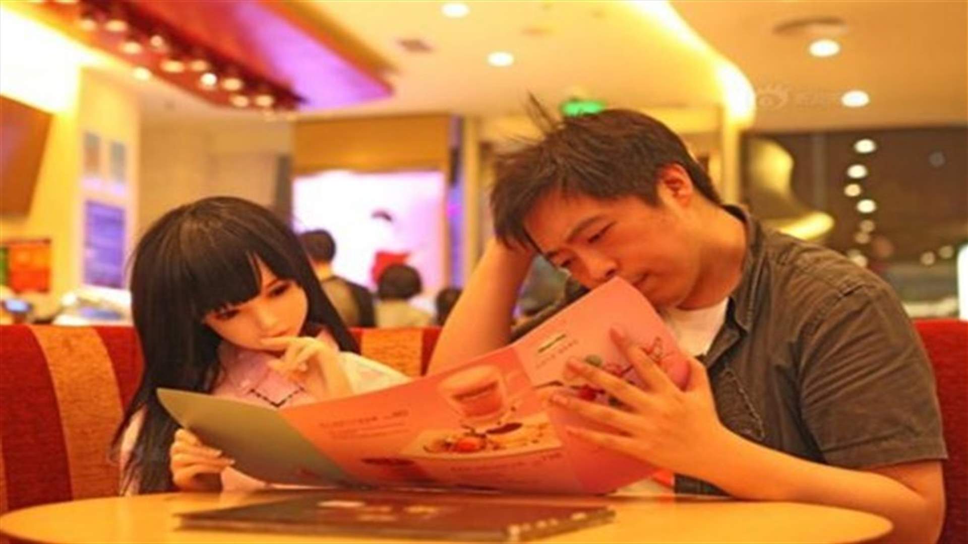 [PHOTOS] Lonely Man’s Trips Out With “Love Doll” Daughter