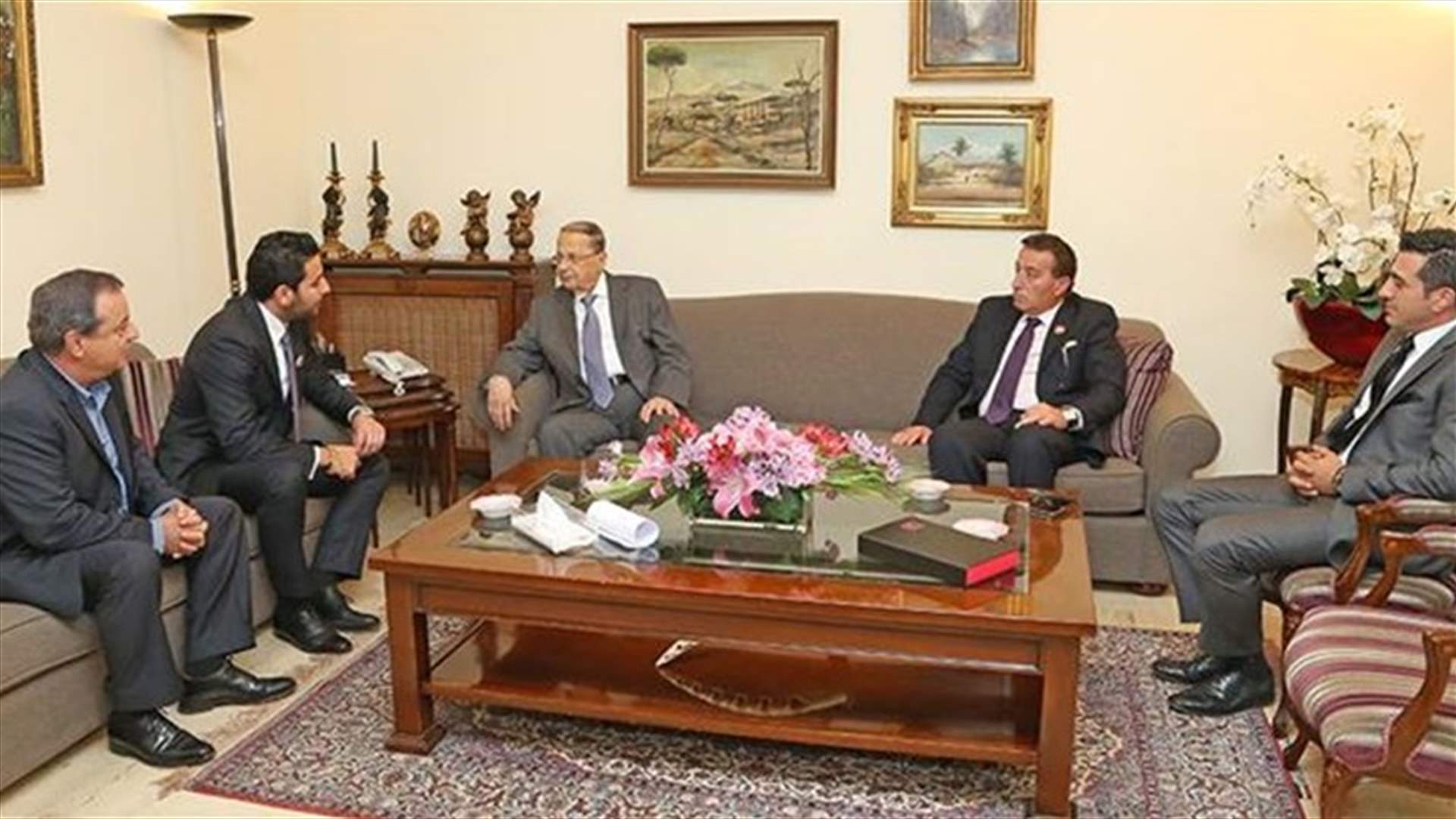 بالصور...عائلة الراحل عصام بريدي في الرابية ومعراب