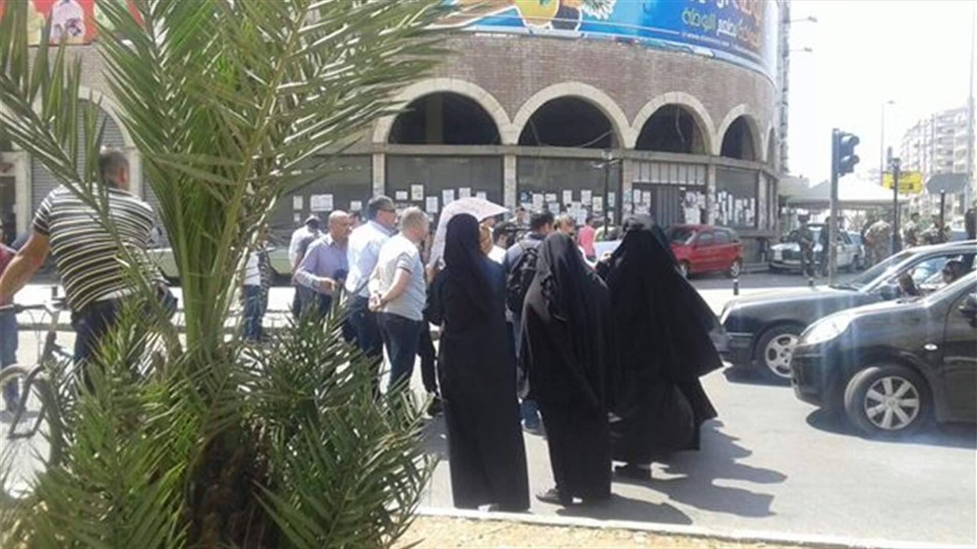 اعتصام لاهالي موقوفي سجن رومية في ساحة النور