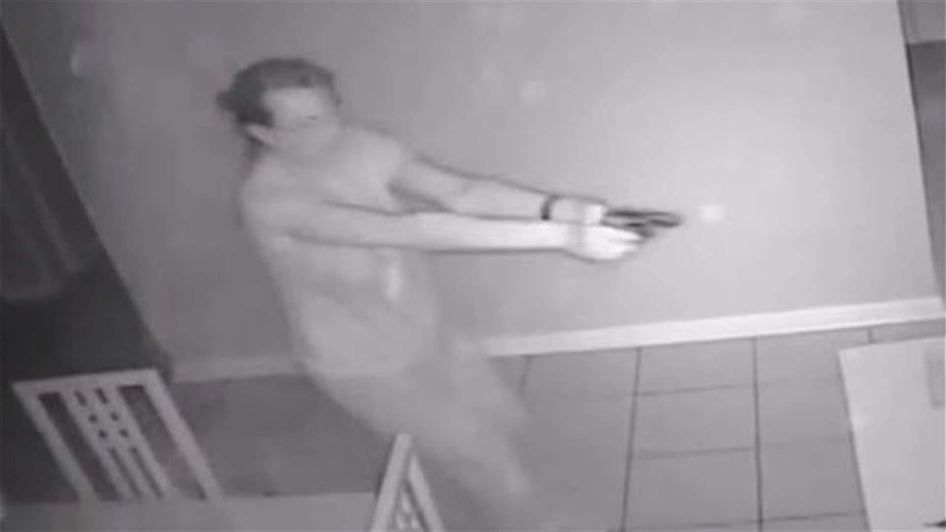 [VIDEO] Brave Woman Opens Fire At Three Armed Intruders While Boyfriend Slept
